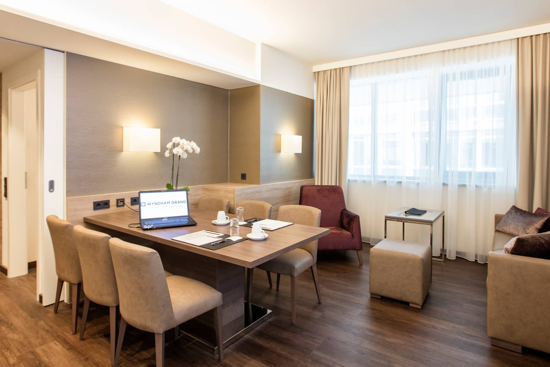 Guest room at the Wyndham Grand Salzburg Conference Centre in Salzburg, Other than US/Canada
